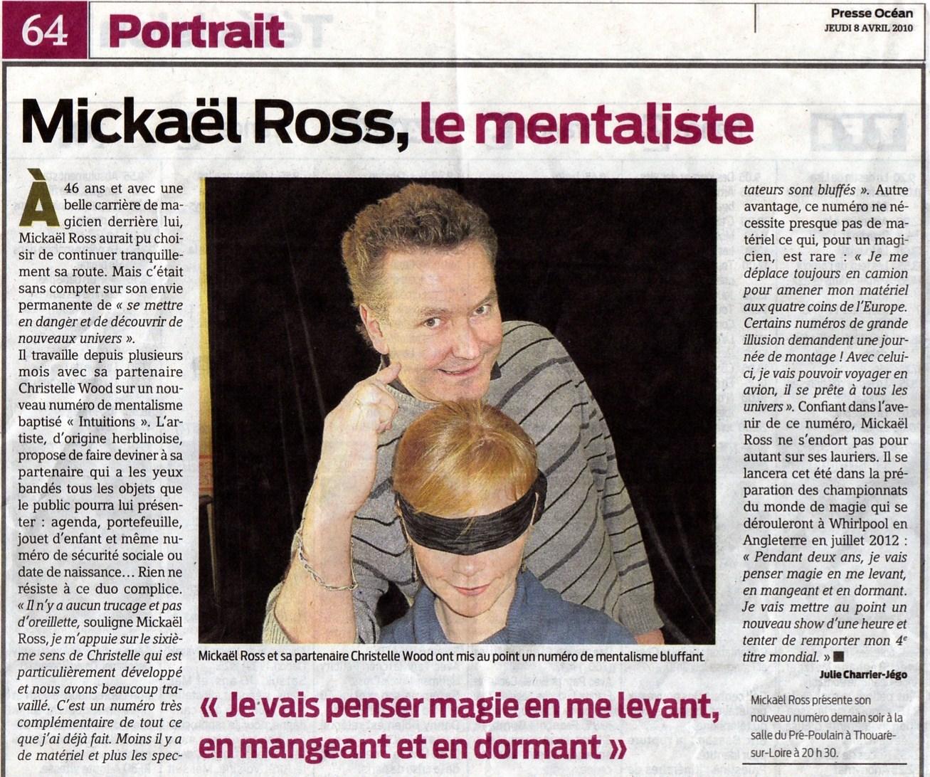 Article de presse sur Intuition